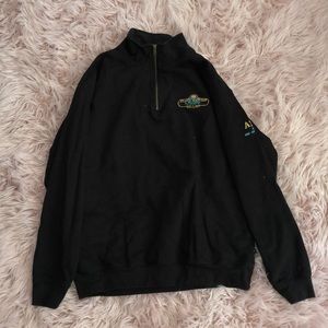 oversized vintage zip up